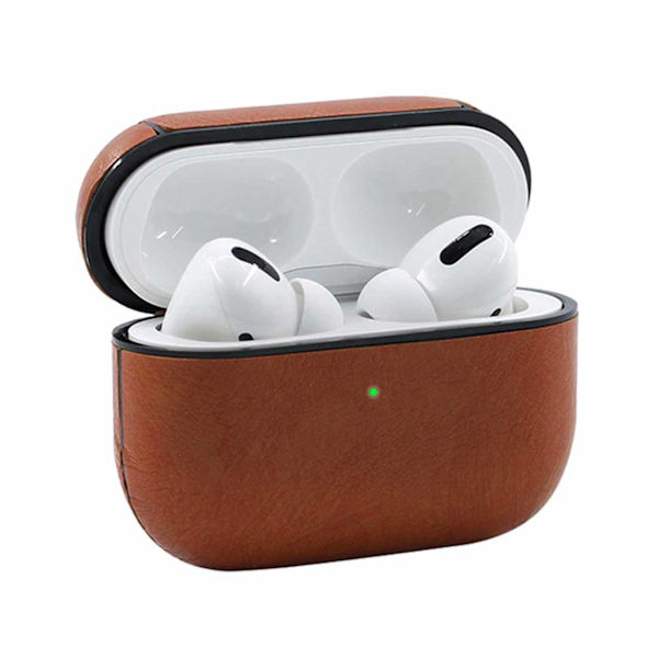 Apple AirPods 3 Bag sag Beskyttende sag Læderbrun brun