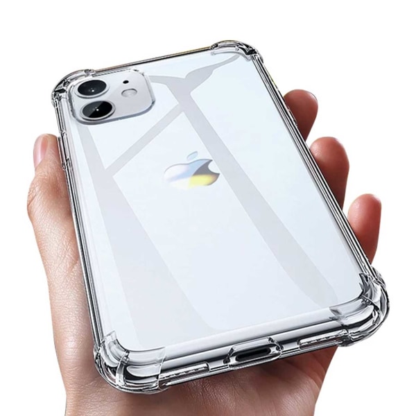 iPhone 12 Pro Ekstra chokbestandig mobil shell Anti Shock gennemsigtig