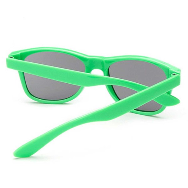 Små Solglasögon för Barn - Wayfarer Barnsolglasögon - Grön grön