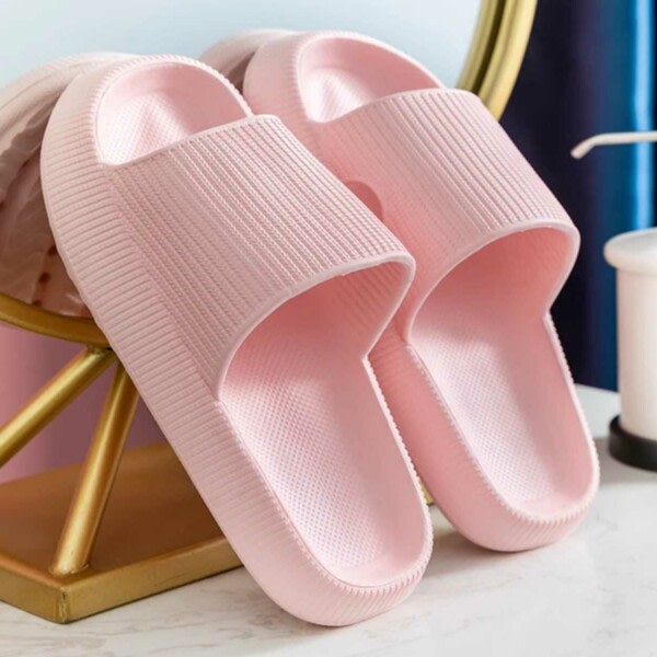 Stötdämpande Tofflor Cloud Molntofflor rosa