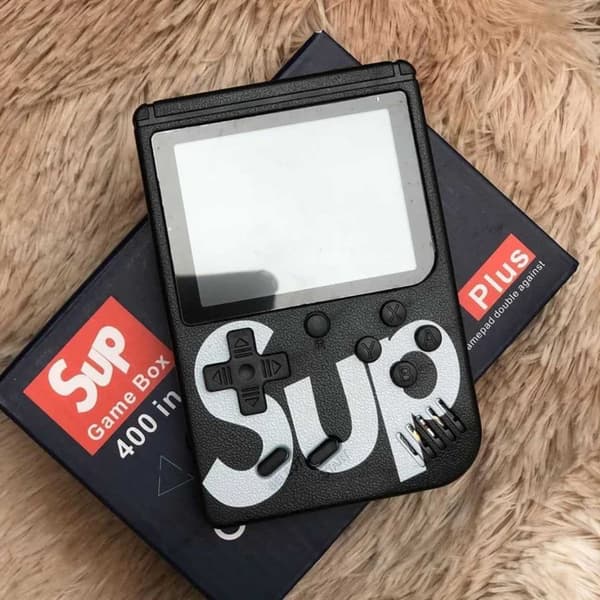 3" Mini Retro Handheld -pelikonsoli 400-in-1 32-bittinen musta musta
