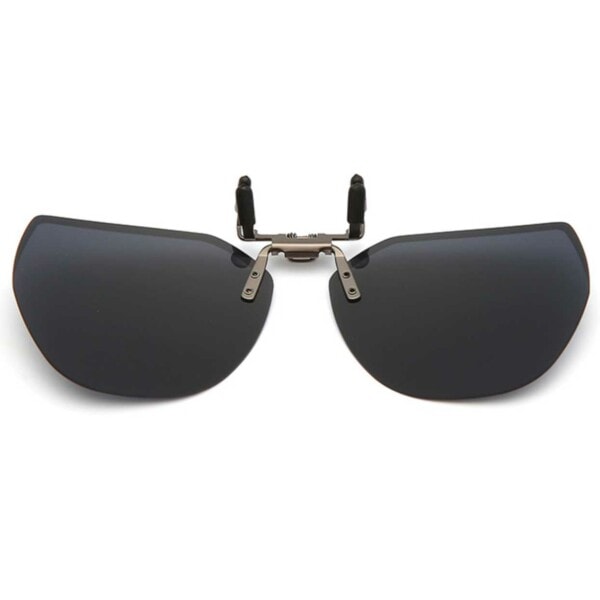 Metall Clip-on Solglasögon för Glasögon - Grön grön