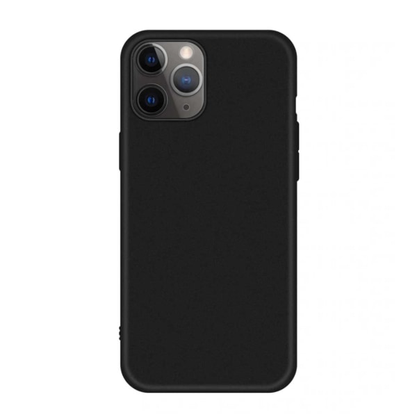 iPhone 12 Pro Max Tunt Svart Mobilskal 1mm TPU svart
