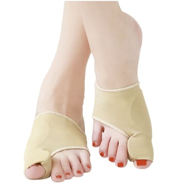 Ortopedisk beskyttelse mot Hallux Valgus beige