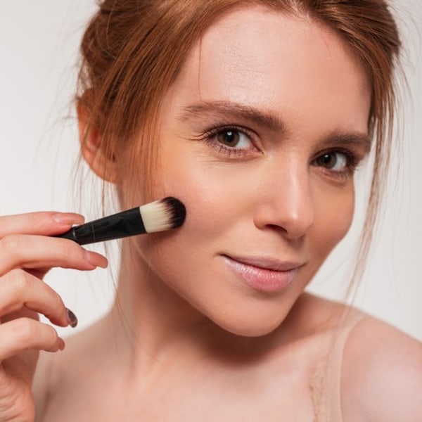 20-pak makeup børster sort