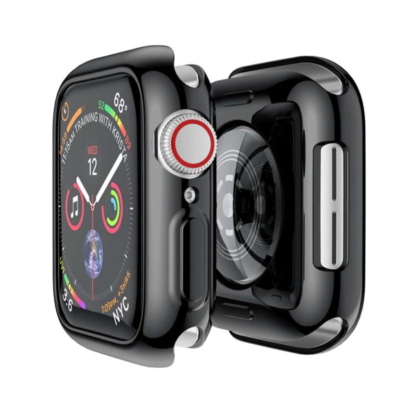 Heltäckande Apple Watch 4/5/6/SE Skal Skärmskydd Svart 40mm svart