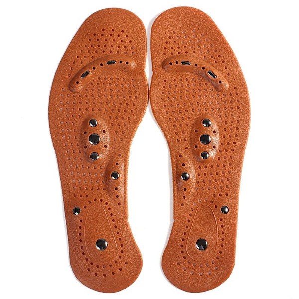 Acupressure Soles Insols Insisällysten pohjalliset vyöhyketerapialle 40-44 ruskea