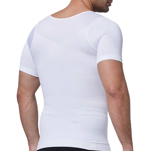 Trin til bedre Posture Posture T-Shirt L White hvid