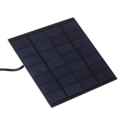 Solcellsdriven Fontän | Vattenpump för Fågelbad och Fontäner svart