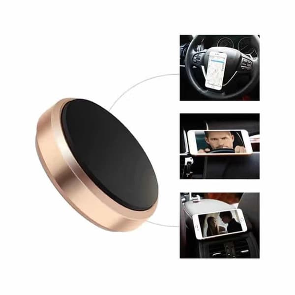 Selvbehandling Magnet Mobile Holder for Car Holder Black svart