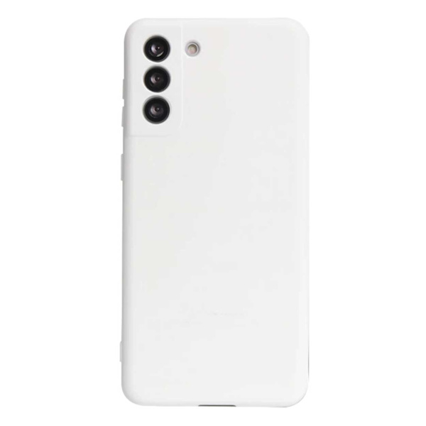 Tynd hvid Galaxy S22 Plus Shell Mobile Shell med linsedæksel hvid