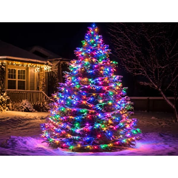 Ulkokäyttöinen LED-nauha RGB 10m IP65 USB Bluetoothilla ja sovelluksella
