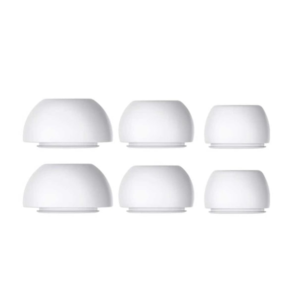 3 -pakke AirPods Pro Ear Pillows - Silikone Ear Picks White hvid