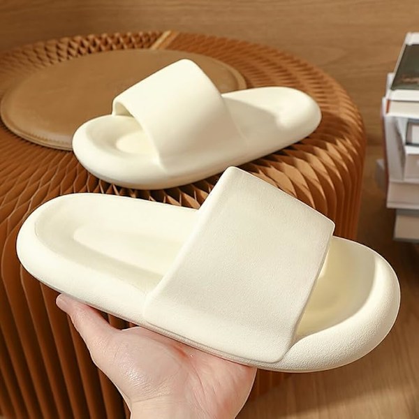 Super Cloud Slippers Bløde Cloud Slippers sort 42-43