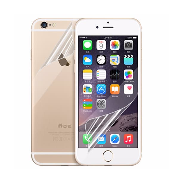 2-Pack iPhone 7/8 Plus HD-näytönsuoja Suojaava muovi läpinäkyvä