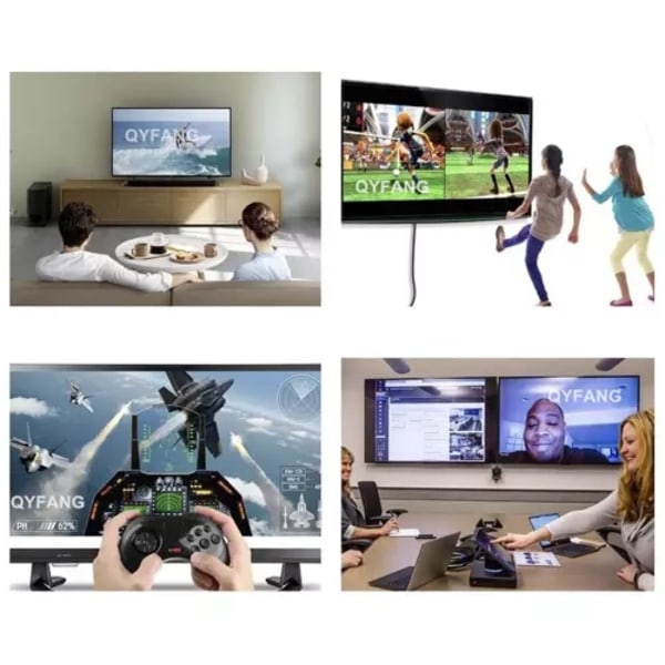 Guldpläterad 8K 60Hz 4K 120Hz 48Gbps HDMI 2.1 Kabel 3m