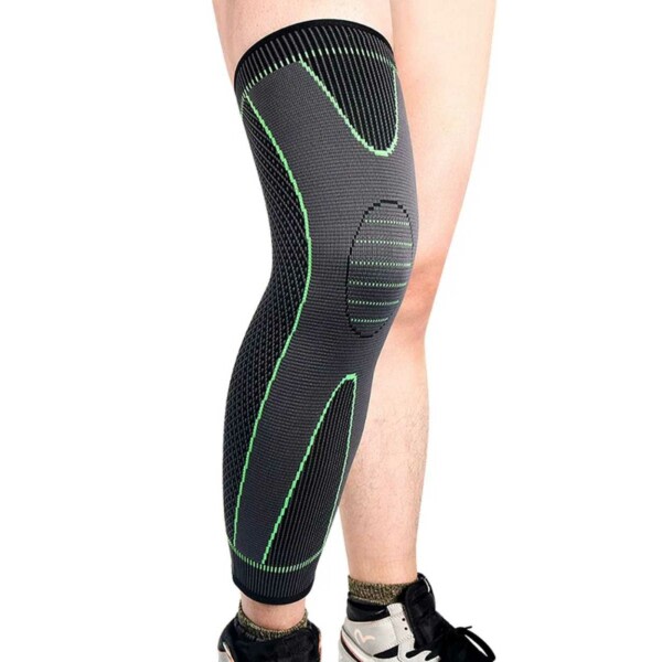 Kompresjonshylse for Kne - Knestøtte/Knebeskyttelse med Compression XXL svart