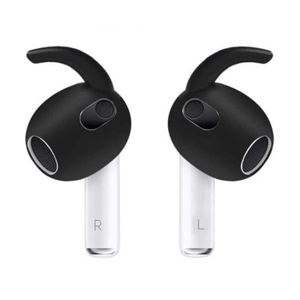 AirPods 3 korvakoukut - silikoni -korvakorut mustat musta