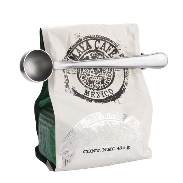 Kaffemått med Klämma Silver - Sked med Påsklämma för Kaffe silver