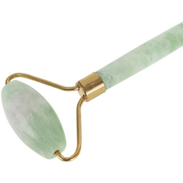 Ægte Jade natursten Gua Sha og Roller grøn