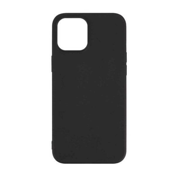 iPhone 12 Pro Max Tunt Svart Mobilskal 1mm TPU svart