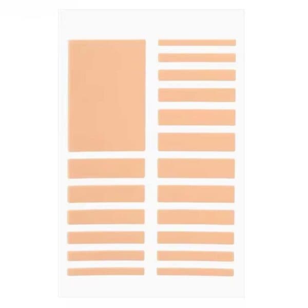 Justera Storleken på Ringar - 17-Pack Storleksjusterare för Ringar Beige beige