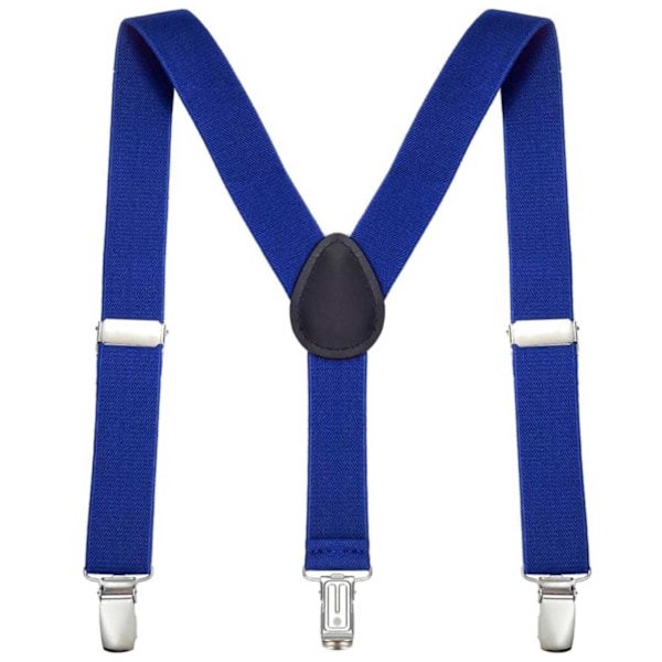 Seler Slim med Clips 2,5 cm Blå blå