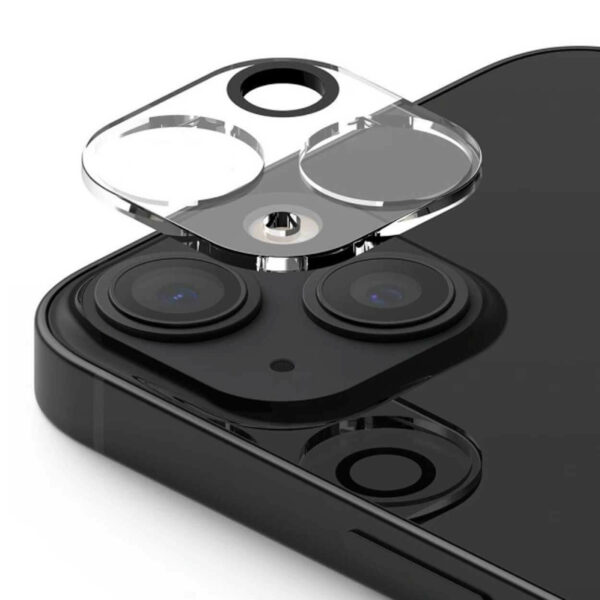 iPhone 14 -suojaus kameran linja -suojaan Camereral Line läpinäkyvä