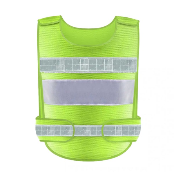 Neon Green Reflex -liivi refleksivaljaat juoksemiseen ja pyöräilyyn vihreä