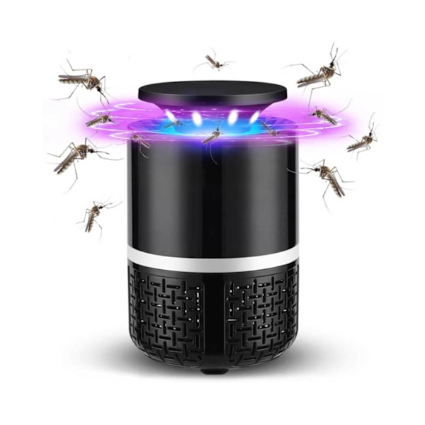 UV Mosquito Lamp - Mosquito Catcher USB svart