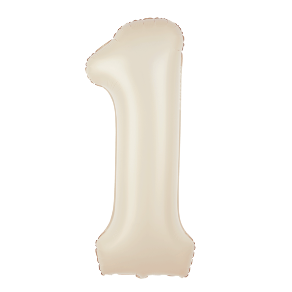 Folieballong Siffra 2 Kräm Beige 100 cm beige