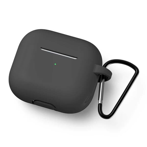 AirPods 3 Case Shock -Surhetu suojakotelo silikonimusta musta