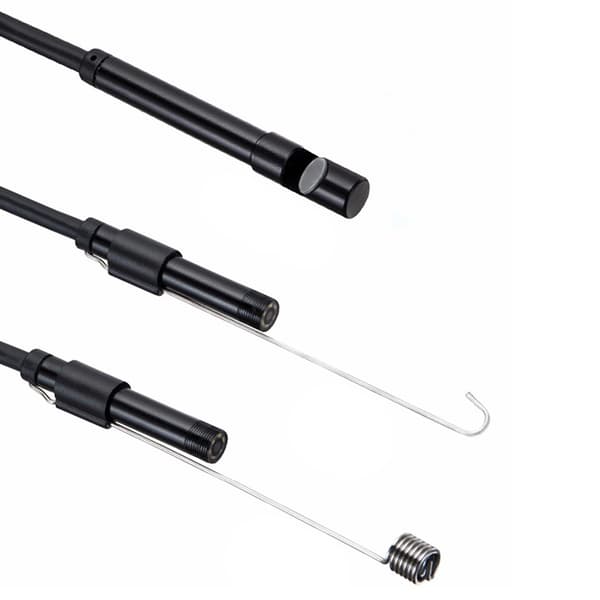 USB Endoscope Inspection kamera LEDillä 5m musta