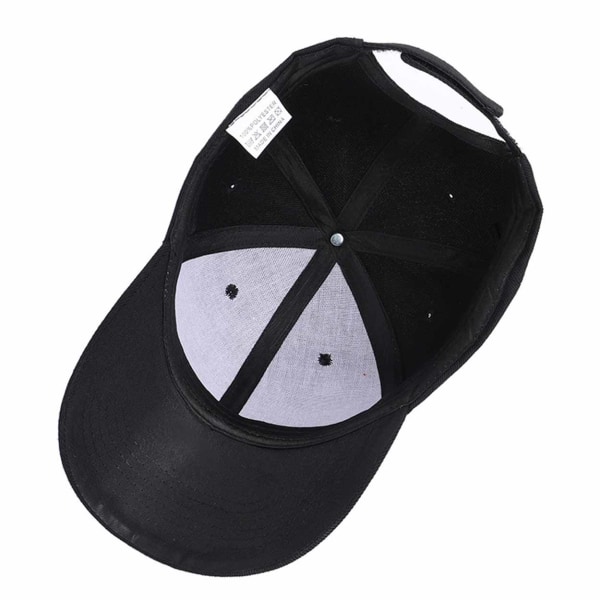 Svart Keps Sport Strapback Kardborrspänne svart one size