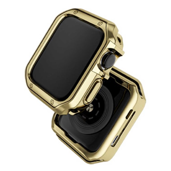 Apple Watch 42/44/45 mm TPU: n kotelon puskurin kultaa kulta
