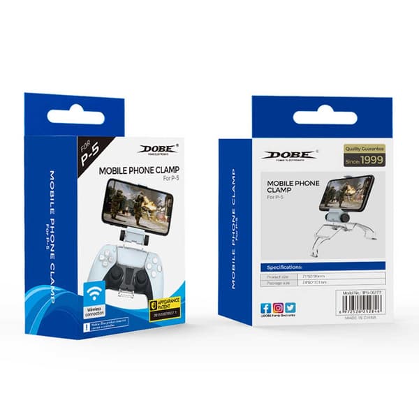 PlayStation 5 Mobile Holder - PS5 Holder for mobiltelefon svart