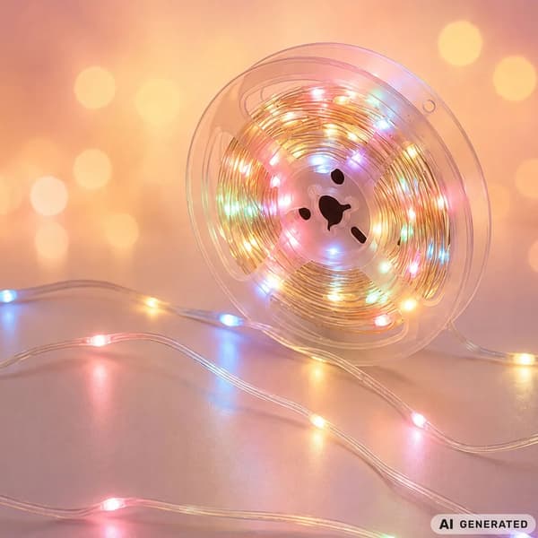 LED Strip RGB 5m USB med fjernkontroll, app og musikksynkronisering