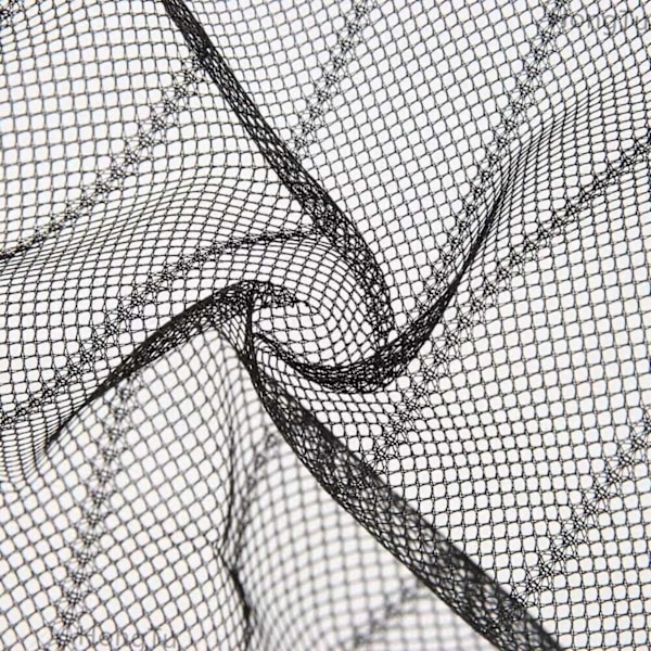 Myggnett for Dør med borrelås og magnetlås 210x100cm Sort svart
