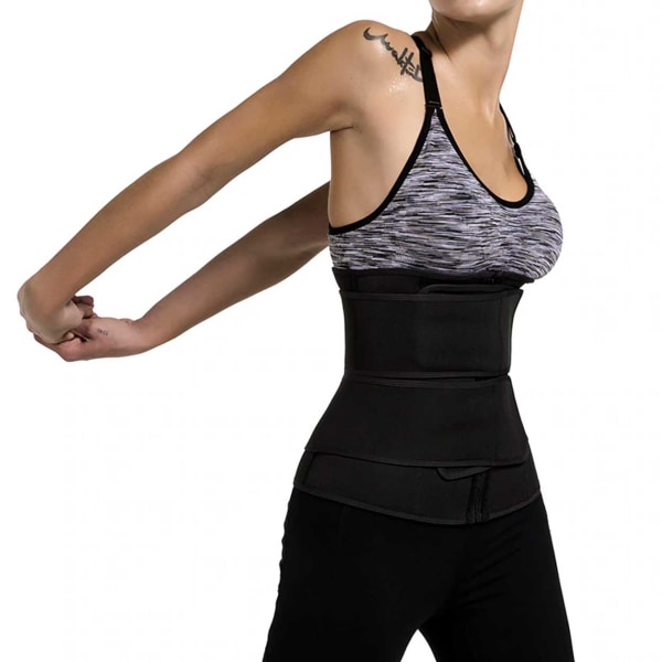 Waist Shaper Träningskorsett - Ab-Shaper Midjebälte Sauna Effect L