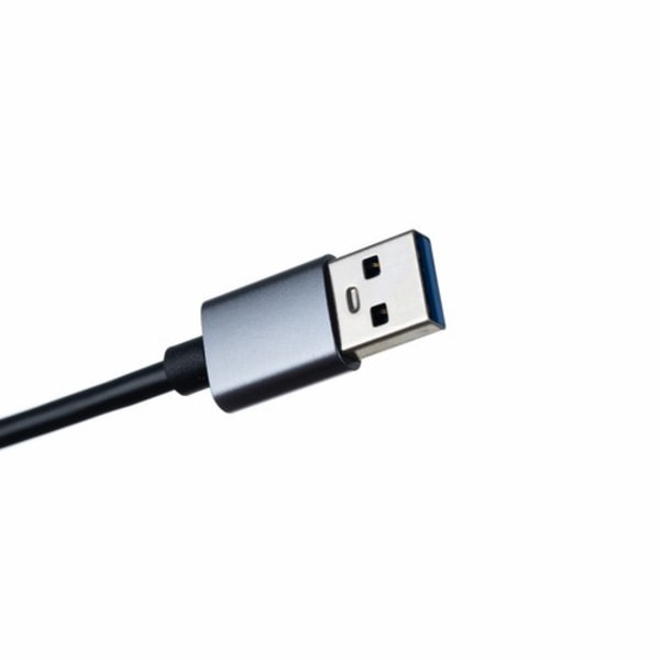USB Hub 7-porter | USB A til 1x USB 3.2 og 6x USB 2.0 grå