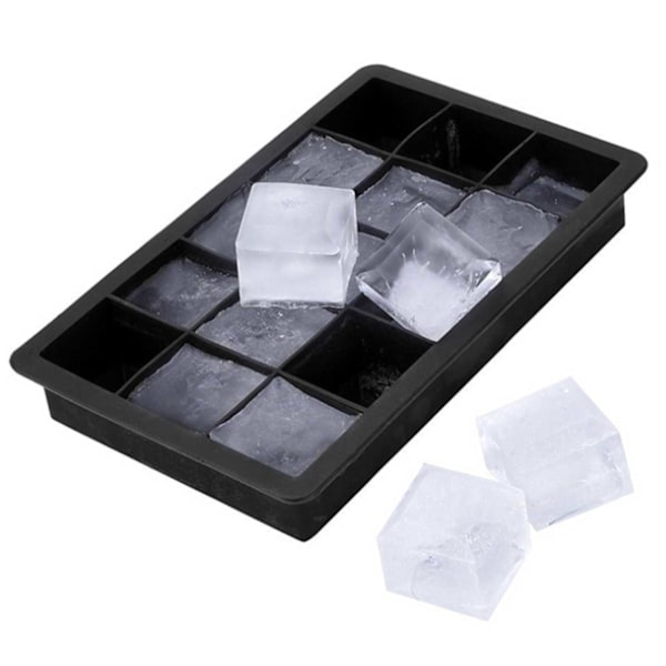 Silikone ISFORM for firkantede isbiter Ice Cubes blå