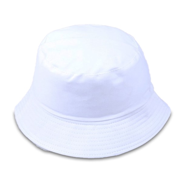 Hvid Fishhat Bucket Hat Hat Hat hvid one size