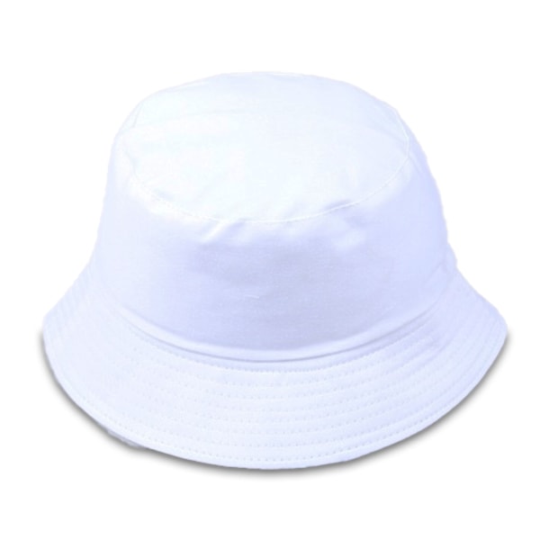 Vit Fiskehatt Bucket Hat Mössa Hatt vit one size