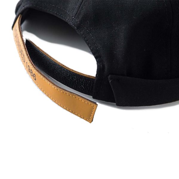 Musta Miki Hat Caps Rullad Screen Hat Beanie Docker Sotar Mot musta