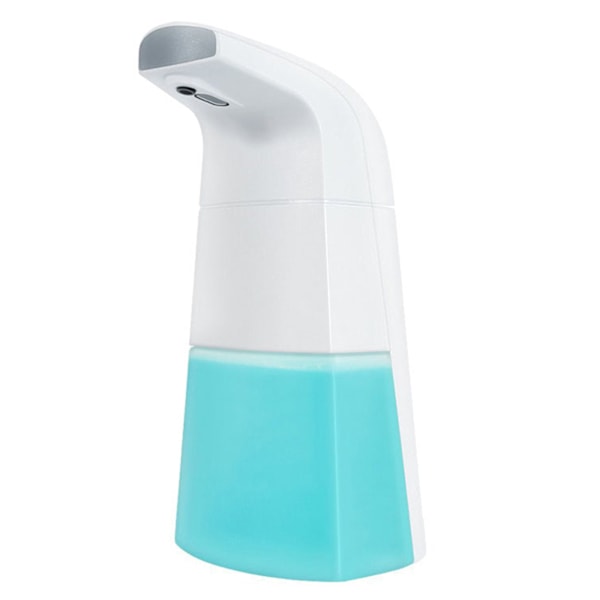 Sensorstyrd Automatisk Tvåldispenser Touchless Handsfree Vit vit