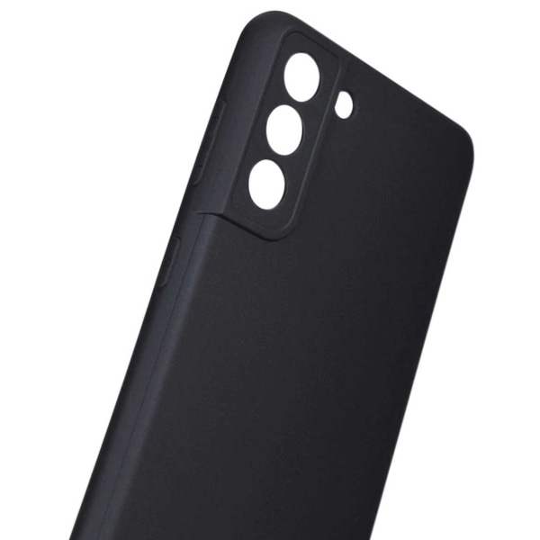 Tynn svart galakse S22 Shell Mobile Shell med linsedeksel svart