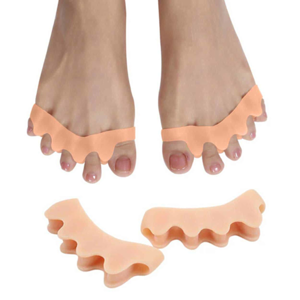 Hallux Valgus tå spredere - adskiller tæerne - Support beige