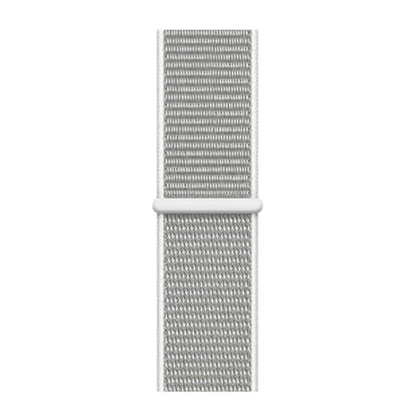 Apple Watch -yhteensopiva nylonrannekoru Sportloop Kardborreband 42/44/45/49 harmaa