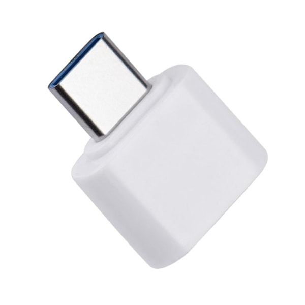 Android USB 3.0 til USB C 3.1 OTG -adapter hvit