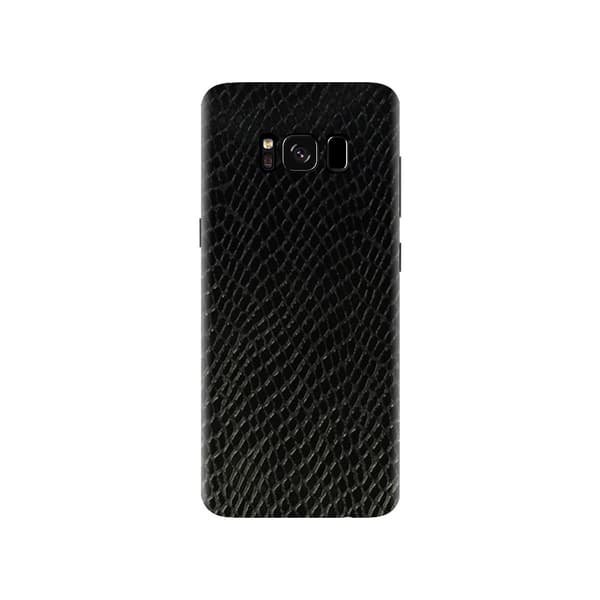 Galaxy S8 Plus Ormskin suojaa muovia ihon kääre takaisin musta